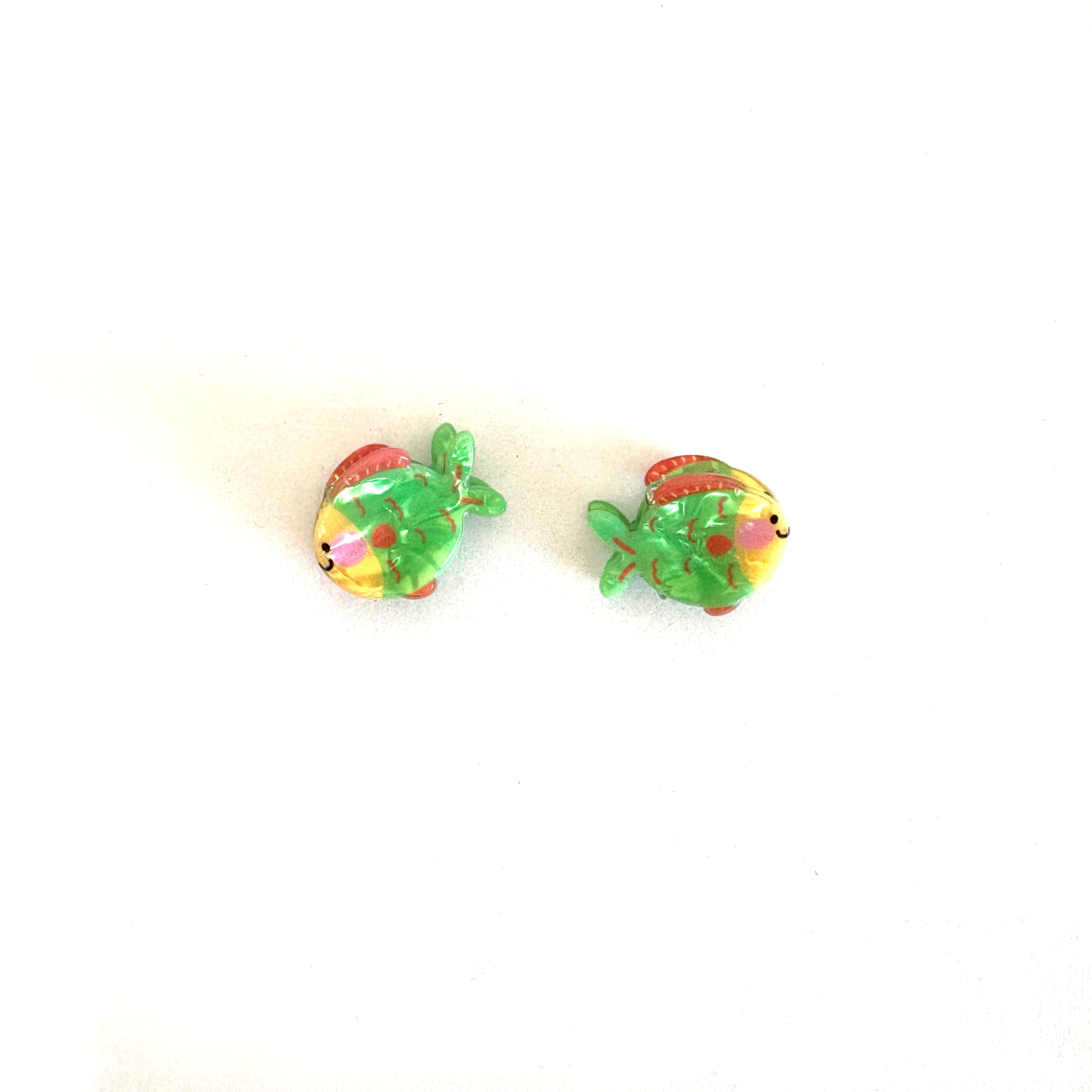 Mini Yeşil Balık Toka