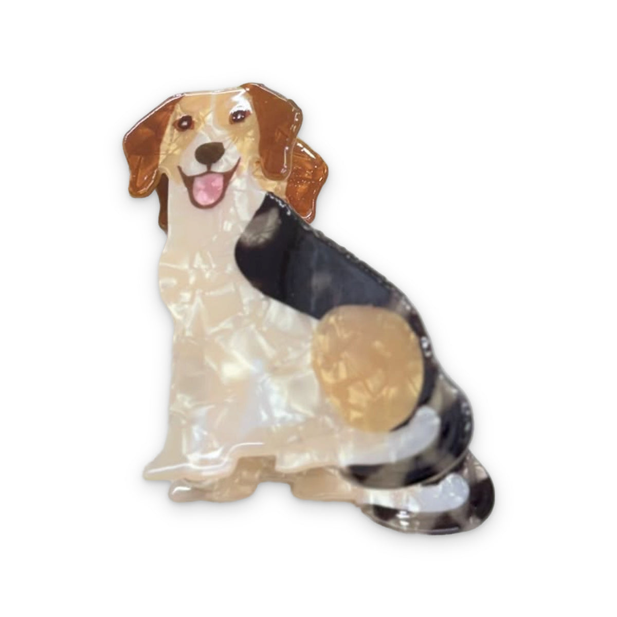 Beagle Mandal Toka – Tokamoka figürlü saç tokası, görsel 1